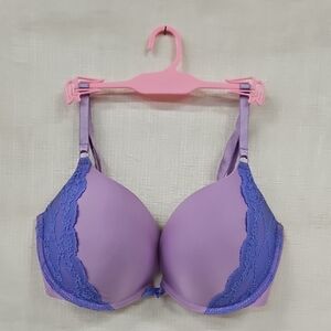 Victoria's Secret Purple Lace Trim Bra